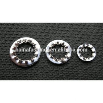 Stainless steel fastener spring lock washer